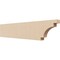 Ekena Millwork 2in. W x 6in. H x 28in. L Mediterranean Woodgrain TimberThane Rafter Tail, Primed Tan RFTUR02X06X28MEDRCPR - alternate 1